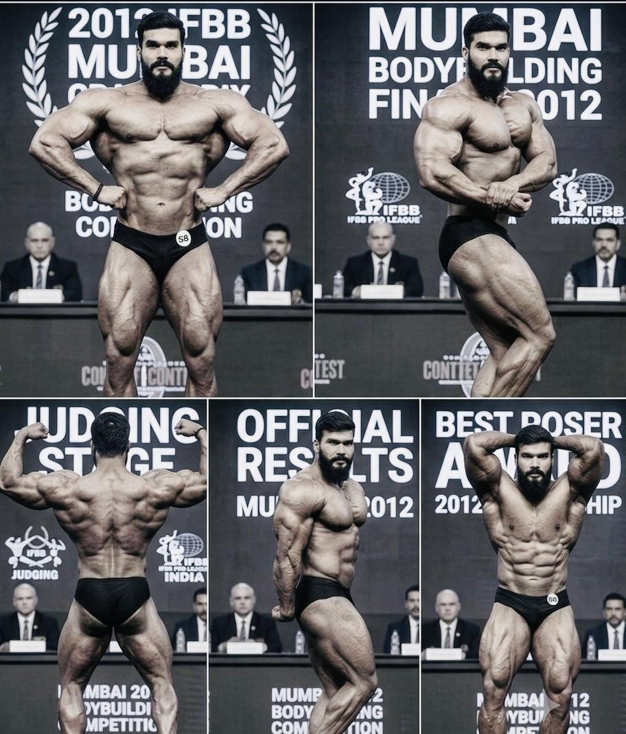 Mr. Khan competing