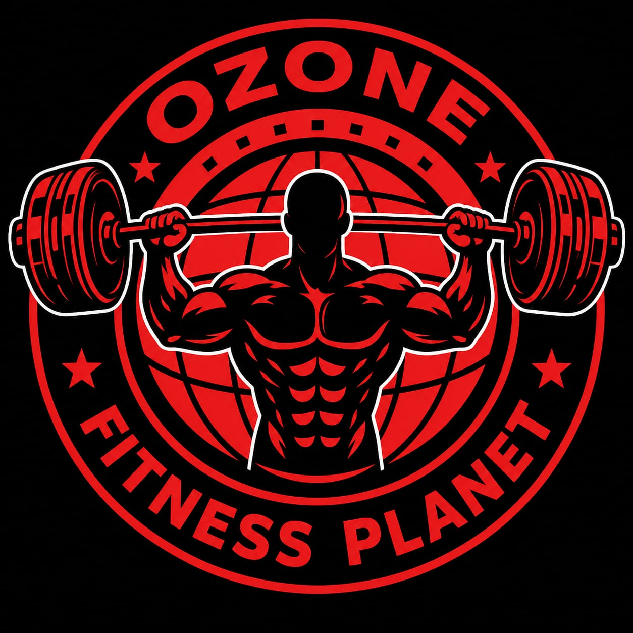 Ozone Fitness Planet logo